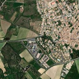 Loupian map(satellite map)
