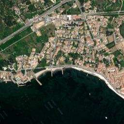 Bouzigues map(satellite map)