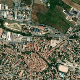 Trets map(satellite map)