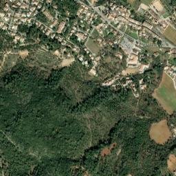 Le Thoronet map(satellite map)