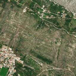 Dugi Rat Općina map(satellite map)
