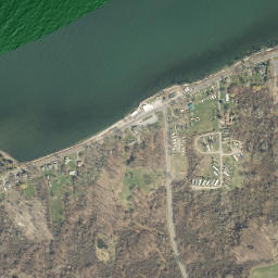 Oswego Beach New York High Resolution Satellite Map