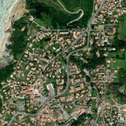 Bidart map(satellite map)