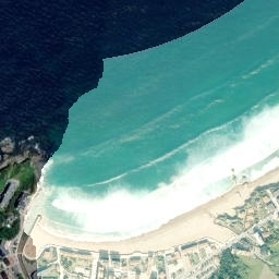 Bakio map(satellite map)