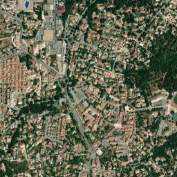 Gréasque map(satellite map)