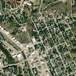 Hot Springs map(satellite map)