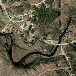 Woodhull New York High Resolution Satellite Map