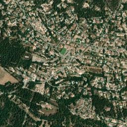Belcodène map(satellite map)