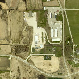 Addison map(satellite map)
