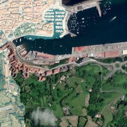 Bermeo map(satellite map)