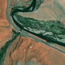 6928-6960 U.S. 287, Crowheart, WY High Resolution Satellite Map