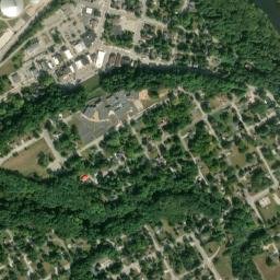 Newaygo map(satellite map)
