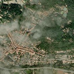Tourves map(satellite map)