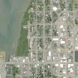 North Bend map(satellite map)