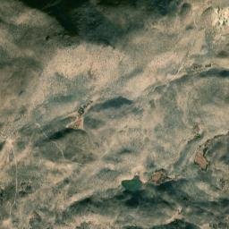 Blaine County map(satellite map)