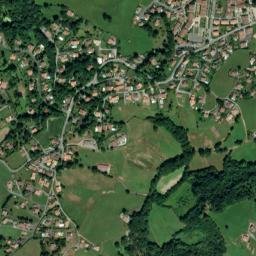 Ahetze map(satellite map)