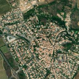 Corneilhan map(satellite map)