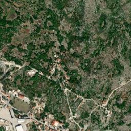 Zagvozd map(satellite map)