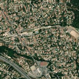 La Bouilladisse map(satellite map)
