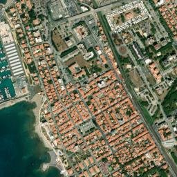 Rosignano Solvay-Castiglioncello map(satellite map)