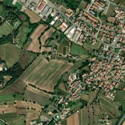 Tegoleto map(satellite map)