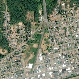 Sutherlin map(satellite map)