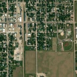 400-404 South Chapman Drive, Parkston High Resolution Satellite Map