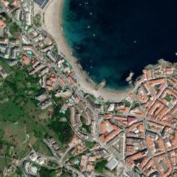 Castro-Urdiales map(satellite map)