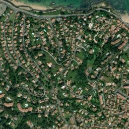 Ciboure map(satellite map)