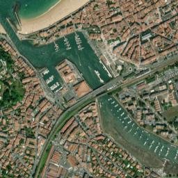 Saint-Jean-de-Luz map(satellite map)