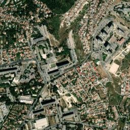 Notre-Dame Limite map(satellite map)