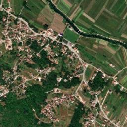 Runovići map(satellite map)