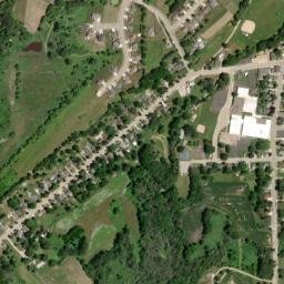 Fall River map(satellite map)