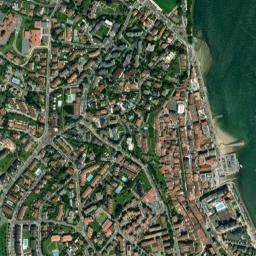 Hondarribia map(satellite map)