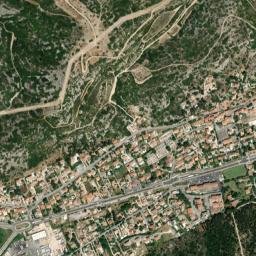 Le Rove map(satellite map)