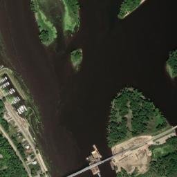 Black Hawk Bridge, De Soto, WI 54624 High Resolution Satellite Map