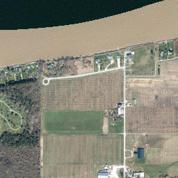 Rock Ledge Beach New York High Resolution Satellite Map