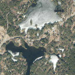 Lake Vanare New York High Resolution Satellite Map