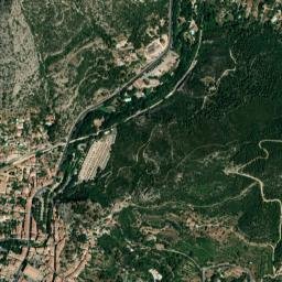 Roquevaire map(satellite map)