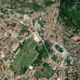 Gubbio map(satellite map)