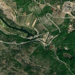 Drinovci map(satellite map)