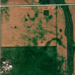 Mitchell County map(satellite map)