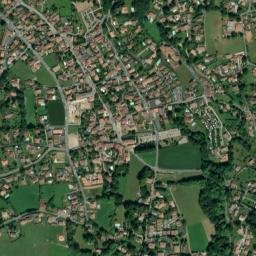 Ascain map(satellite map)