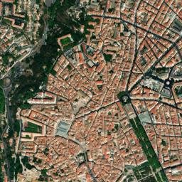 Béziers map(satellite map)