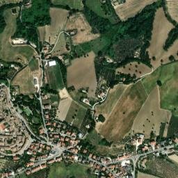 Montelupone map(satellite map)