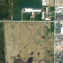 County Line New York High Resolution Satellite Map