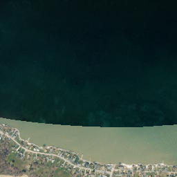 Wautoma Beach New York High Resolution Satellite Map