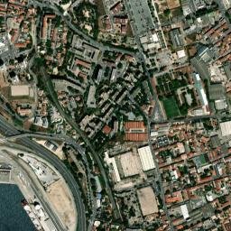 La Calade map(satellite map)