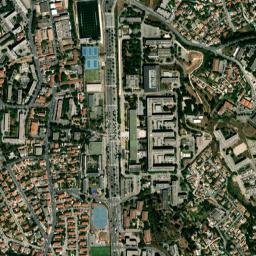 Le Merlan map(satellite map)