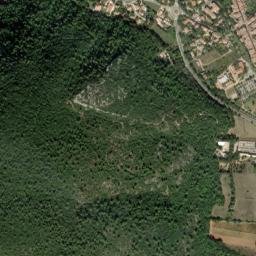 La Roquebrussanne map(satellite map)